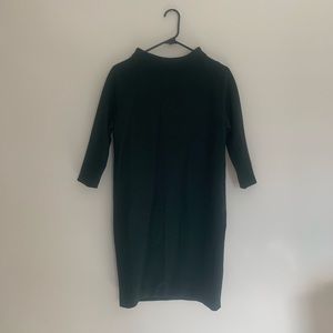 Antonio Melani Size 0 Green Dress w Leather Detail